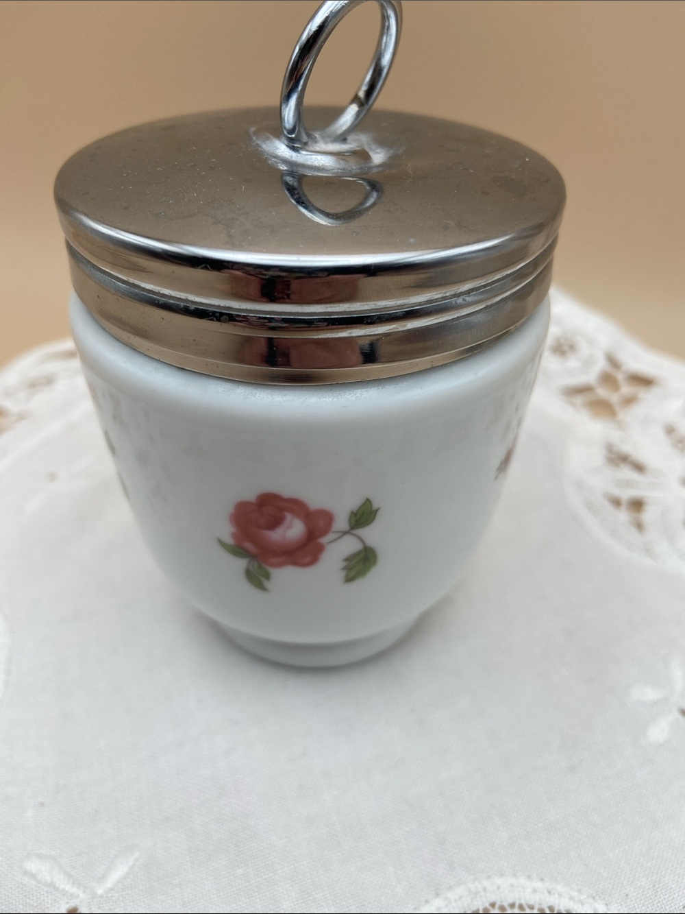 Royal Worcester Bournemouth Spray Egg Coddler - King Size - READ - Picture 5 of 12